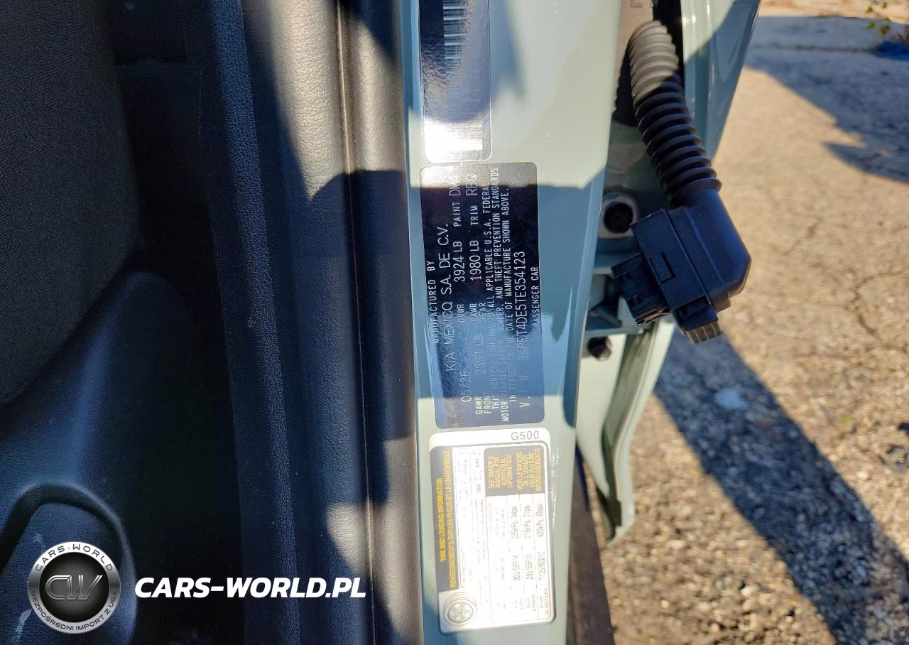 2026 Kia K4 Lxs VIN:3KPFT4DE5TE354123 - 12
