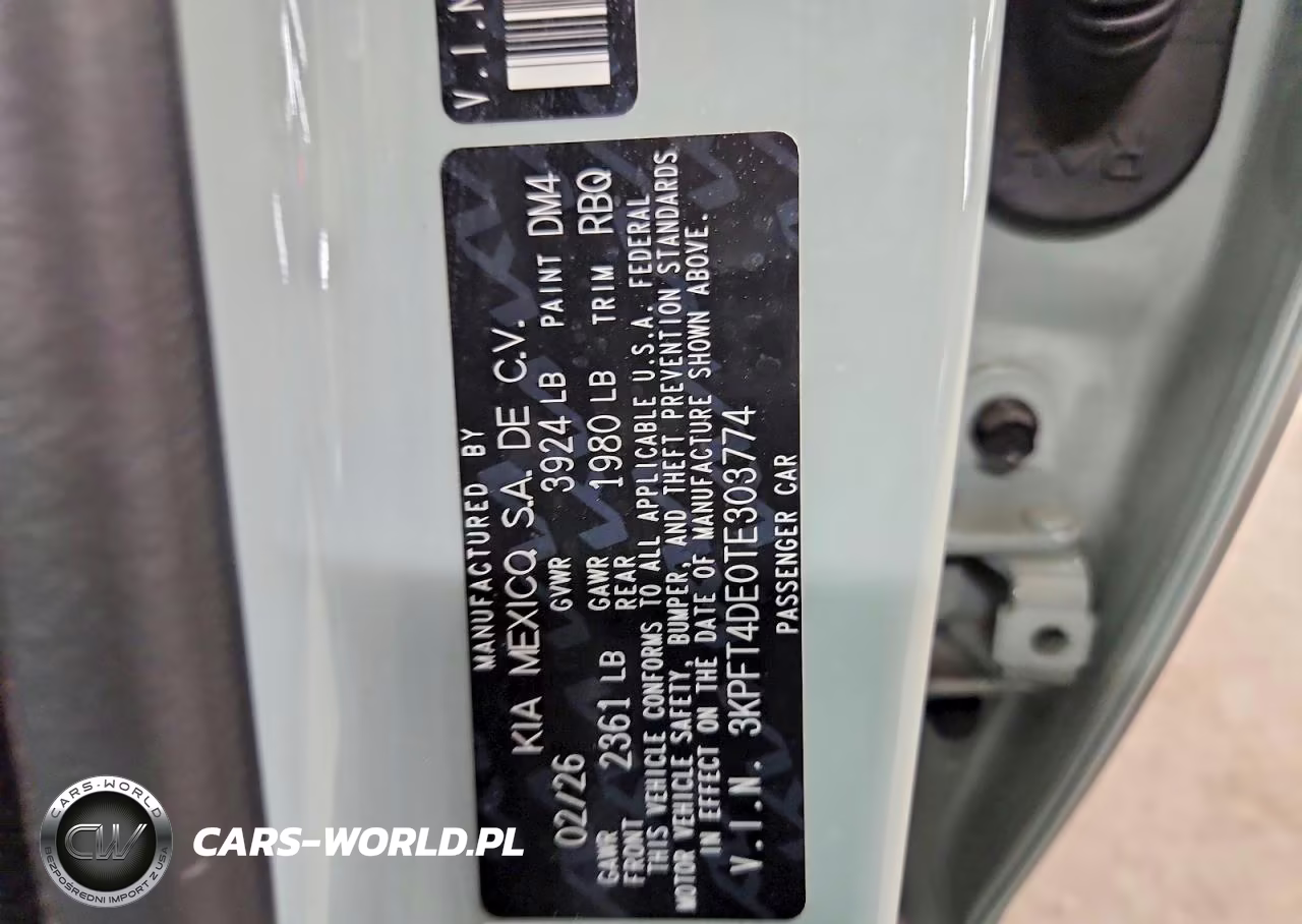 2026 Kia K4 Lxs VIN:3KPFT4DE0TE303774 - 12