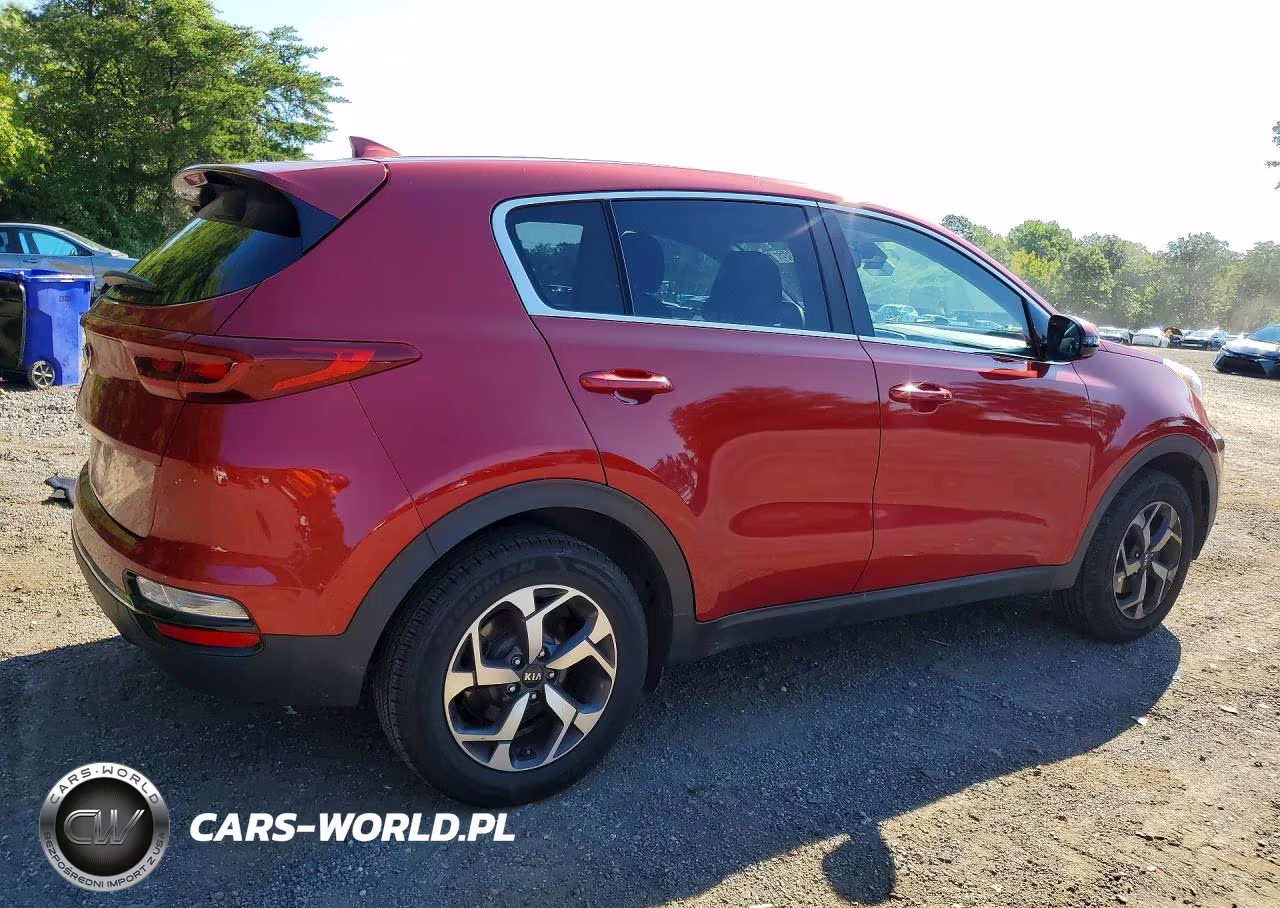 2021 Kia Sportage Lx VIN:KNDPMCAC7M7878454 - 3