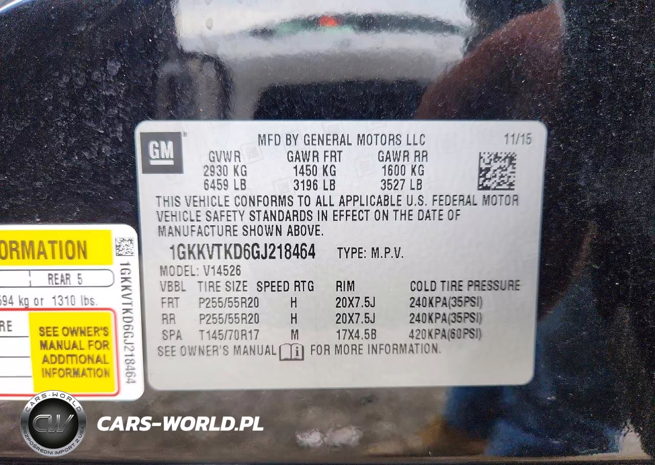 2016 GMC Acadia Denali VIN:1GKKVTKD6GJ218464 - 13
