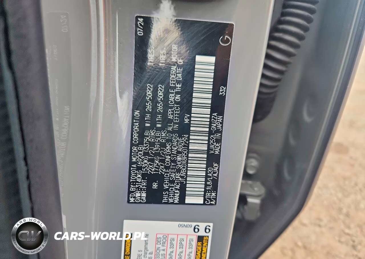 2024 Lexus Gx 550 Luxury VIN:JTJVBCDX8R5017294 - 14