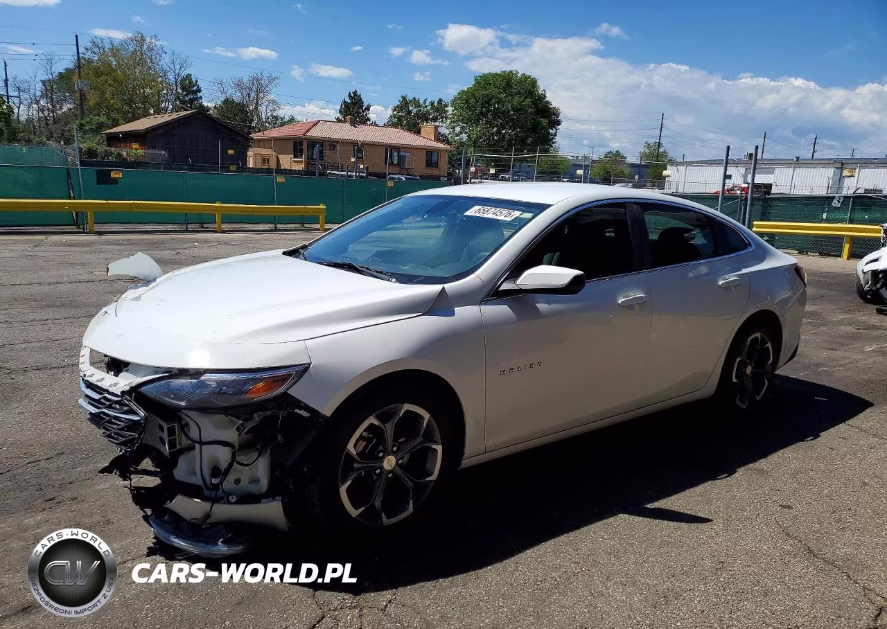 2021 Chevrolet Malibu Lt VIN:1G1ZD5ST9MF073167 - 1