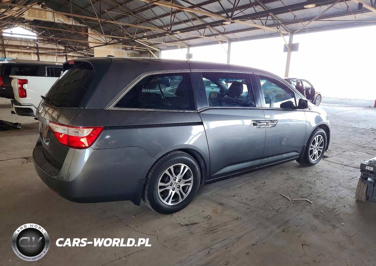 2012 Honda Odyssey Exl VIN:5FNRL5H65CB097559 - 3