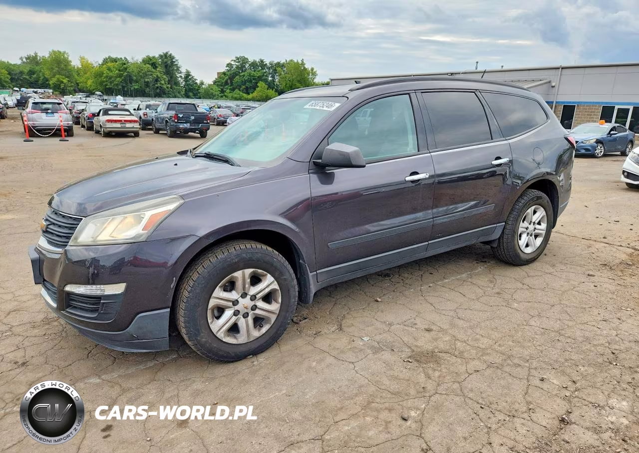 2016 Chevrolet Traverse Ls VIN:1GNKVFED8GJ196211 - 1
