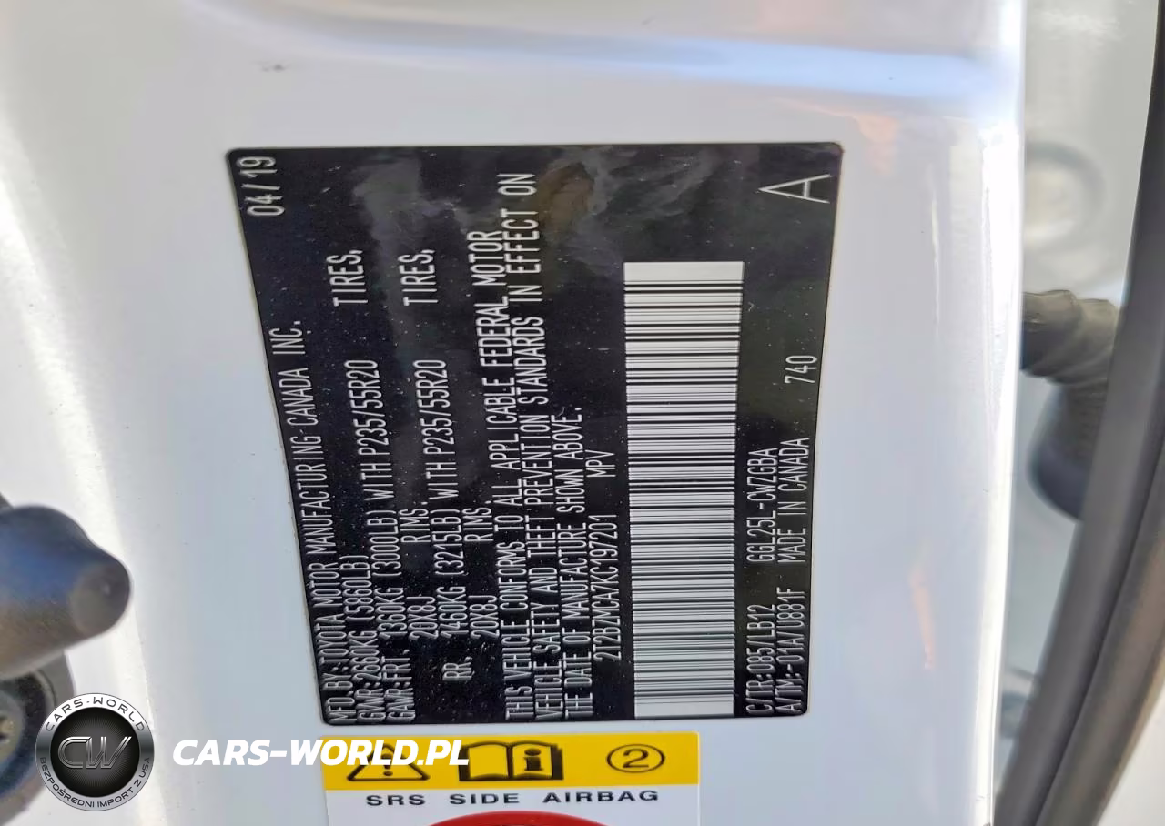 2019 Lexus Rx 350 Base VIN:2T2BZMCA7KC197201 - 13