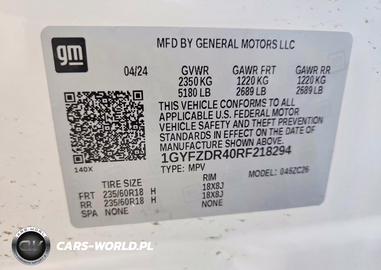 2024 Cadillac Xt4 Premium Luxury VIN:1GYFZDR40RF218294 - 12