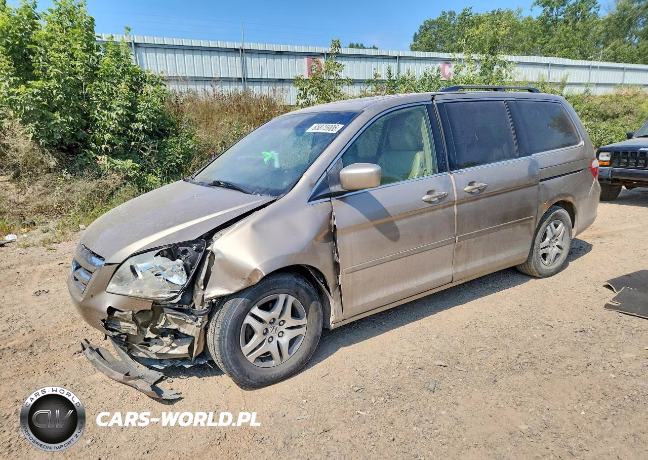 2006 Honda Odyssey Exl VIN:5FNRL38616B405724 - 1