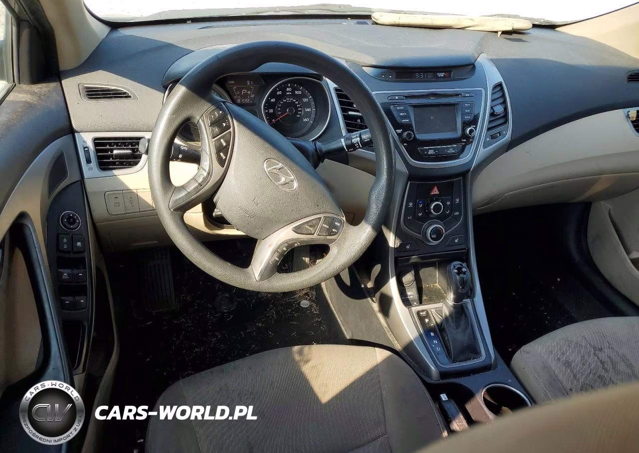 2014 Hyundai Elantra Se VIN:5NPDH4AE1EH501596 - 8