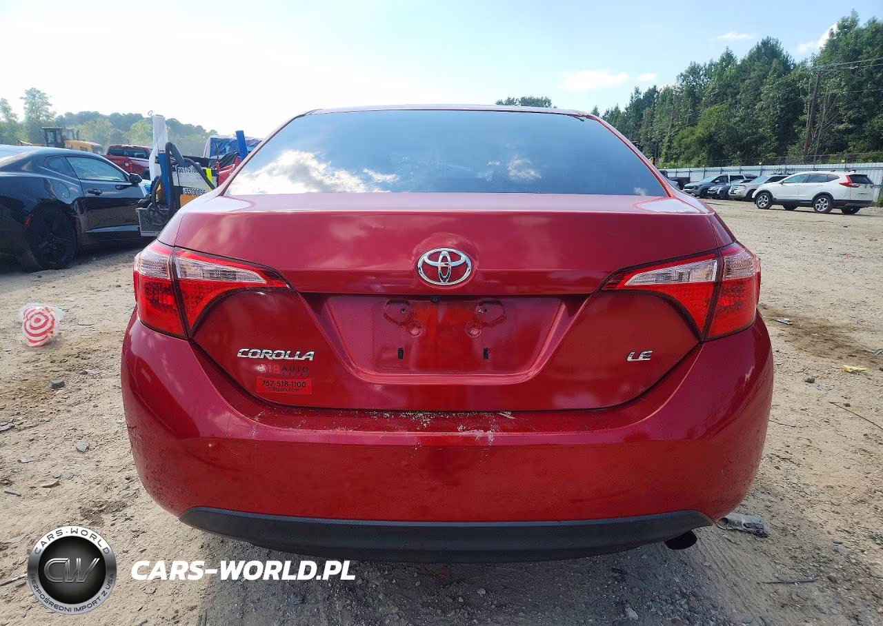 2019 Toyota Corolla Le VIN:5YFBURHE3KP856404 - 6