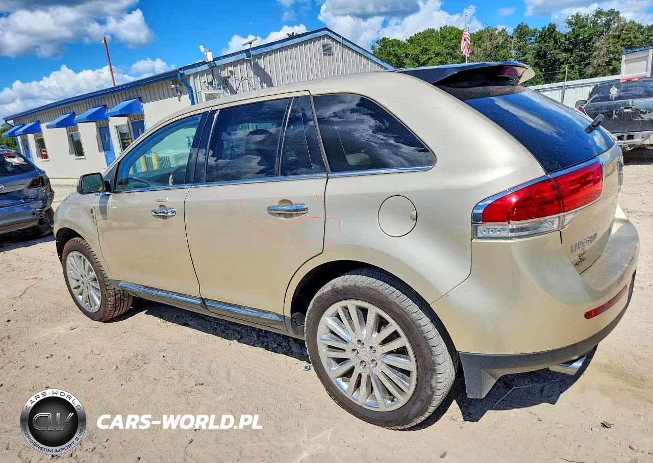2011 Lincoln Mkx VIN:2LMDJ8JK5BBJ30953 - 2