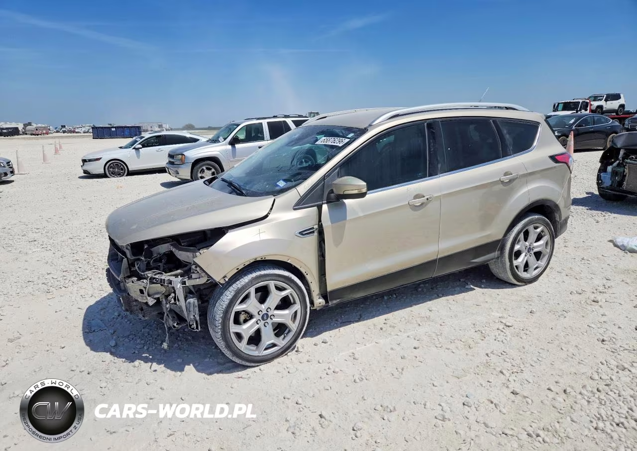 2017 Ford Escape Titanium VIN:1FMCU0J92HUE93890 - 1