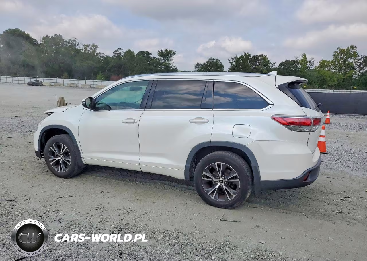 2016 Toyota Highlander Xle VIN:5TDJKRFHXGS242916 - 2