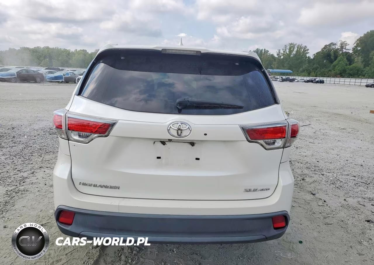 2016 Toyota Highlander Xle VIN:5TDJKRFHXGS242916 - 6