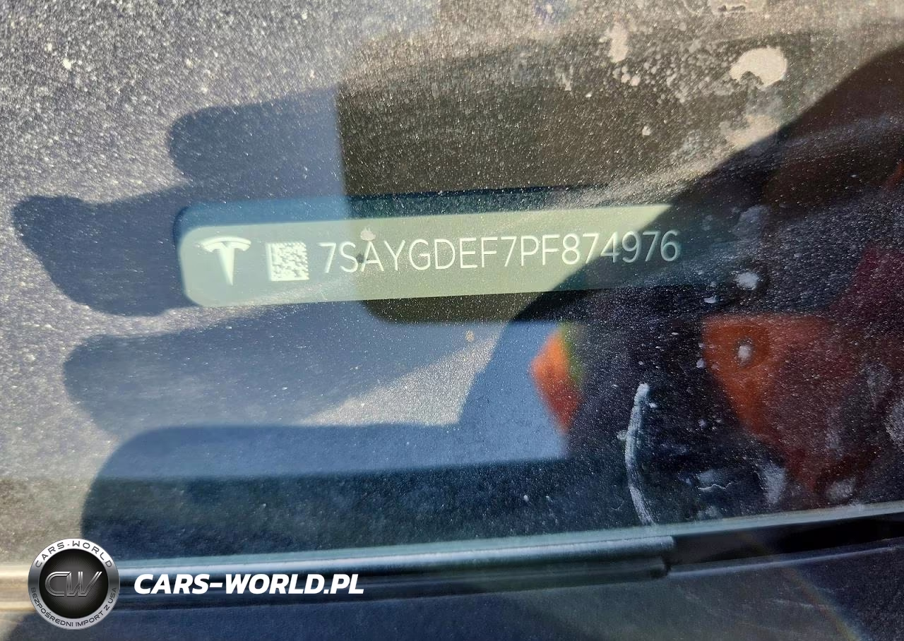 2023 Tesla Model Y VIN:7SAYGDEF7PF874976 - 12