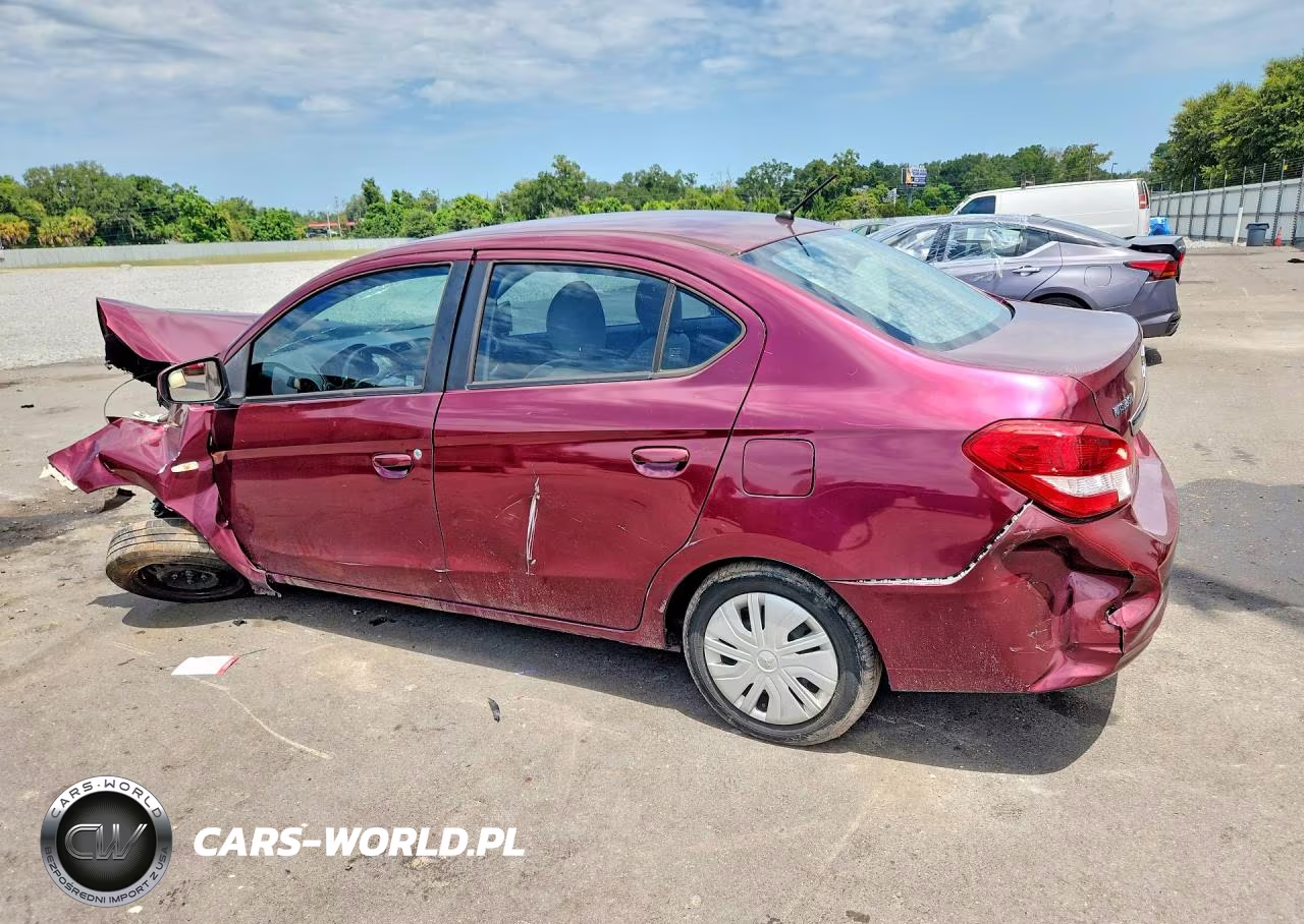 2017 Mitsubishi Mirage G4 Es VIN:ML32F3FJ9HH000877 - 2