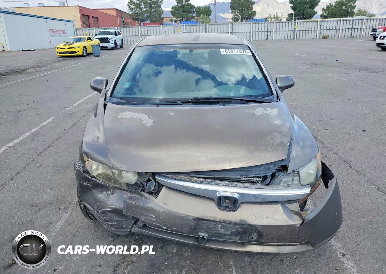 2006 Honda Civic Lx VIN:JHMFA16506S000284 - 5