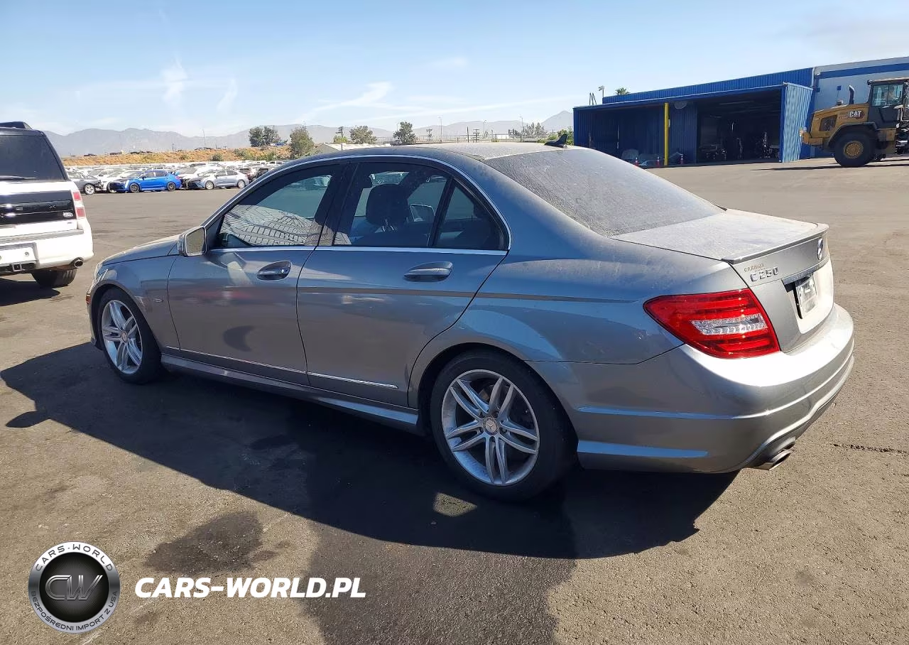 2012 Mercedes-Benz C 250 VIN:WDDGF4HB6CR201191 - 2