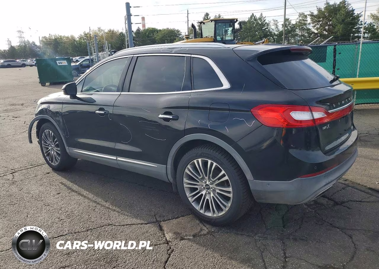 2017 Lincoln Mkx Reserve VIN:2LMPJ8LR7HBL13786 - 2