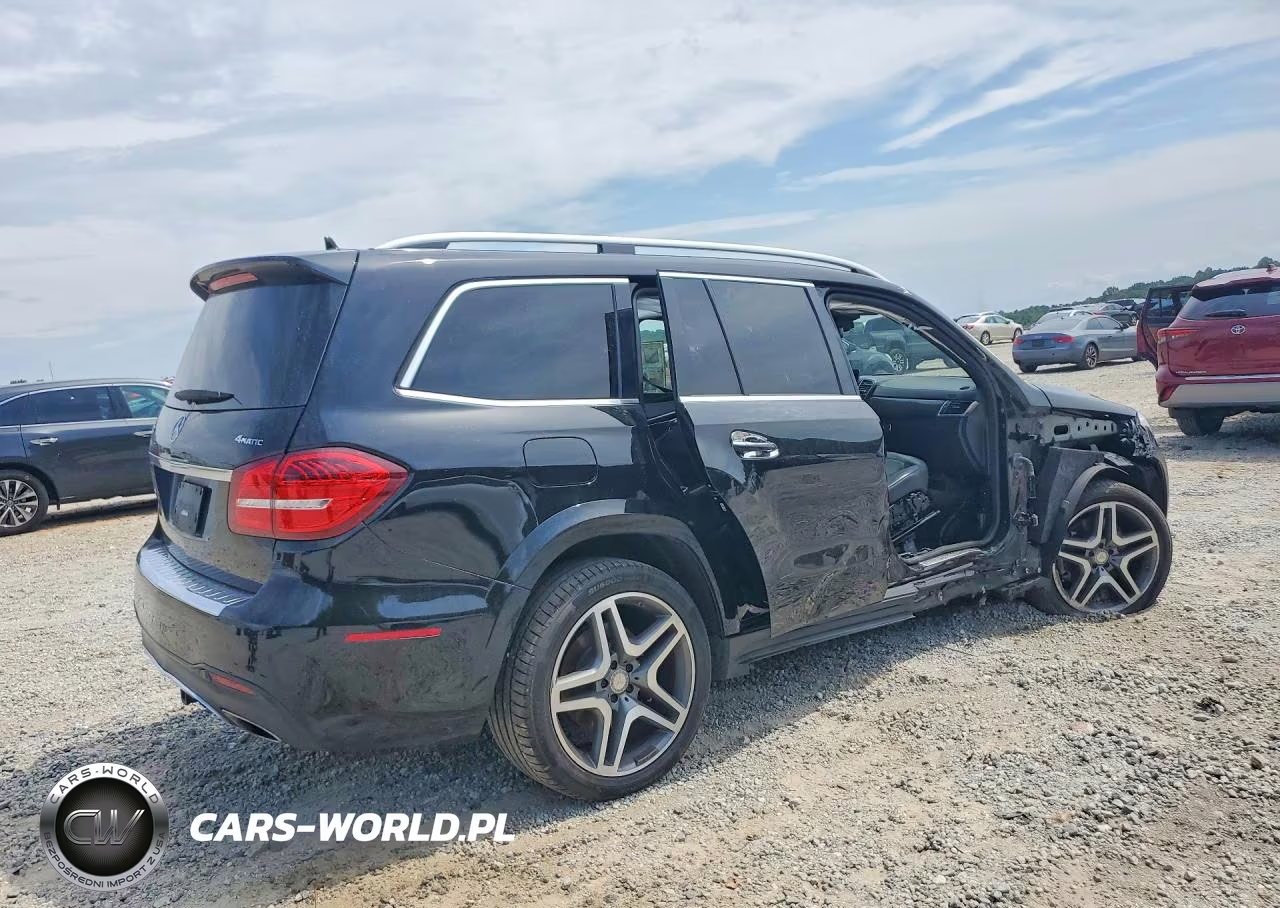 2017 Mercedes-Benz Gls 550 4Matic VIN:4JGDF7DE4HA819383 - 3