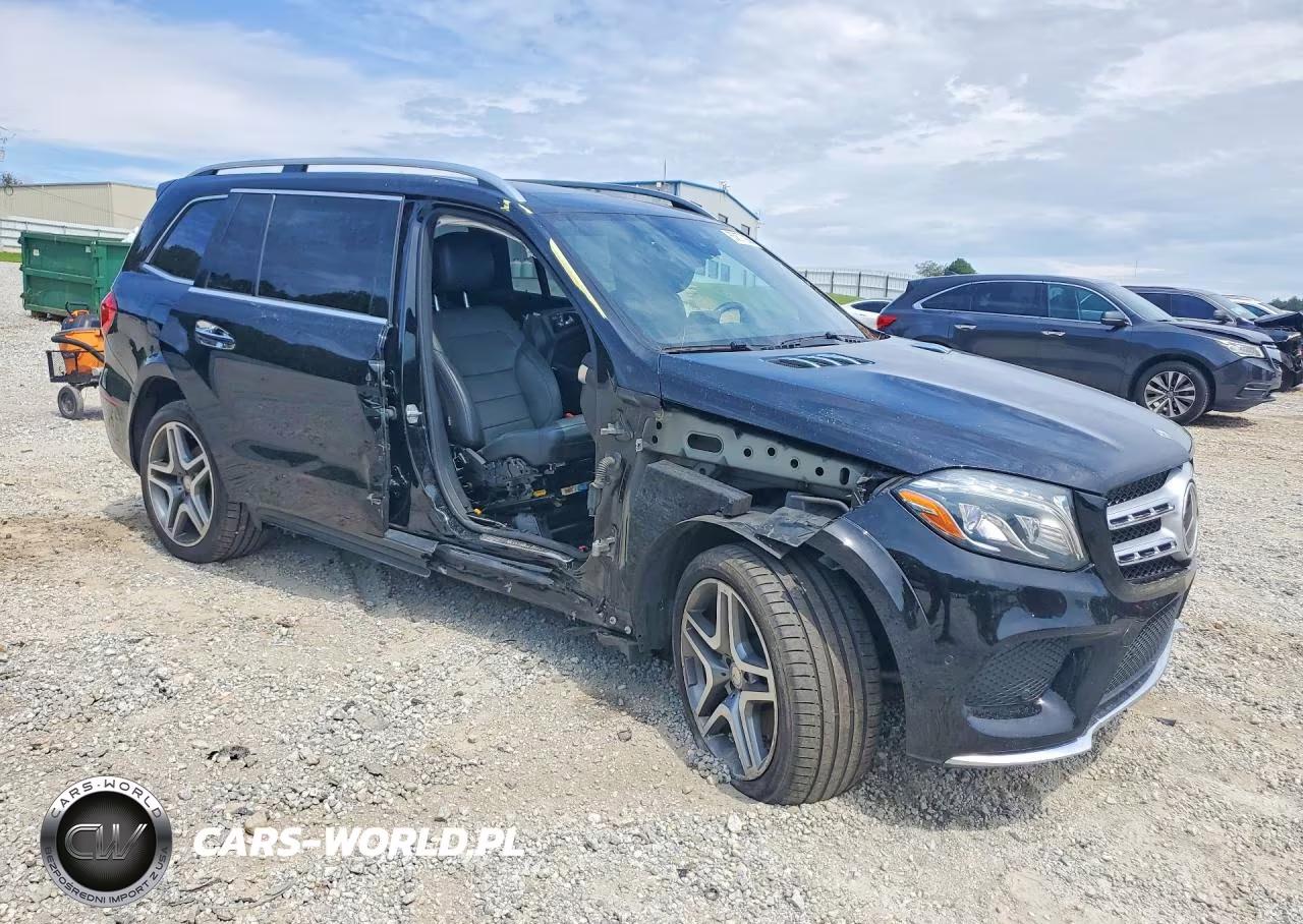 2017 Mercedes-Benz Gls 550 4Matic VIN:4JGDF7DE4HA819383 - 4
