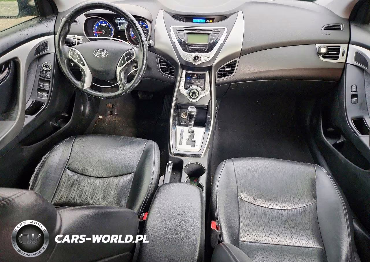 2011 Hyundai Elantra Limited VIN:KMHDH4AE0BU128791 - 8