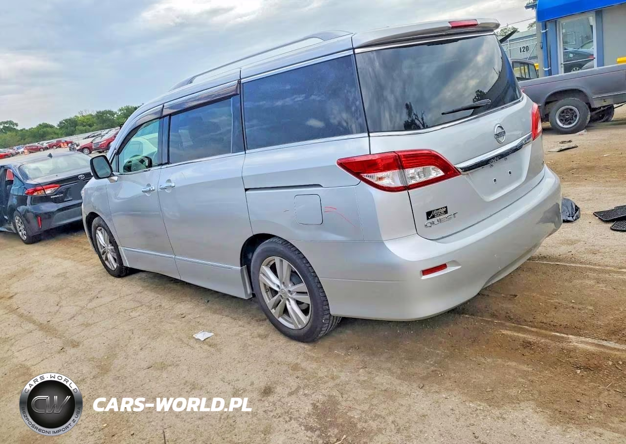 2012 Nissan Quest 3.5 S VIN:JN8AE2KP1C9040314 - 2