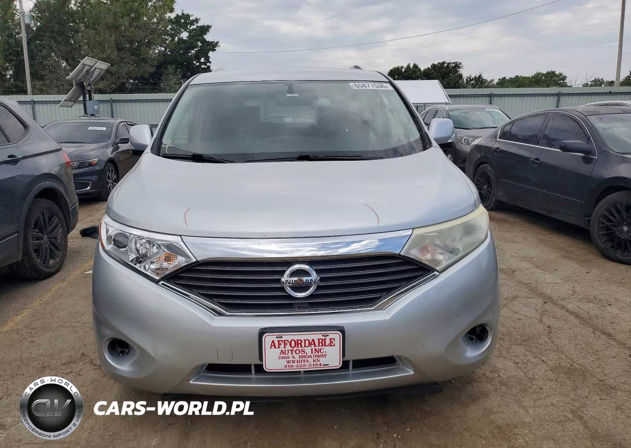 2012 Nissan Quest 3.5 S VIN:JN8AE2KP1C9040314 - 5