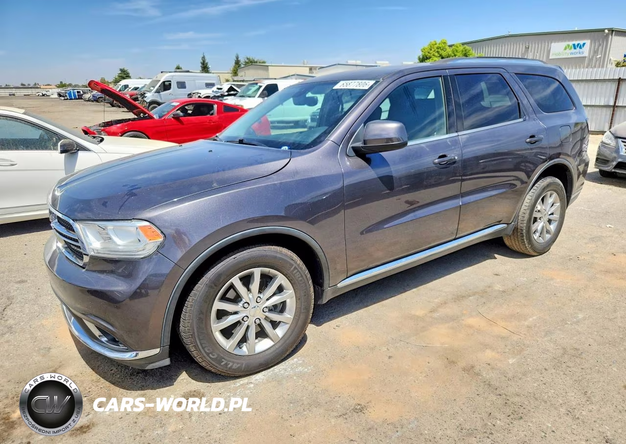 2017 Dodge Durango Sxt VIN:1C4RDHAGXHC638627 - 1