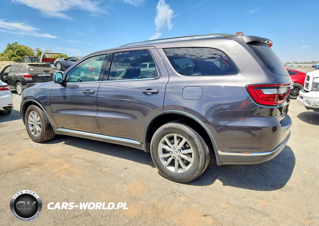 2017 Dodge Durango Sxt VIN:1C4RDHAGXHC638627 - 2