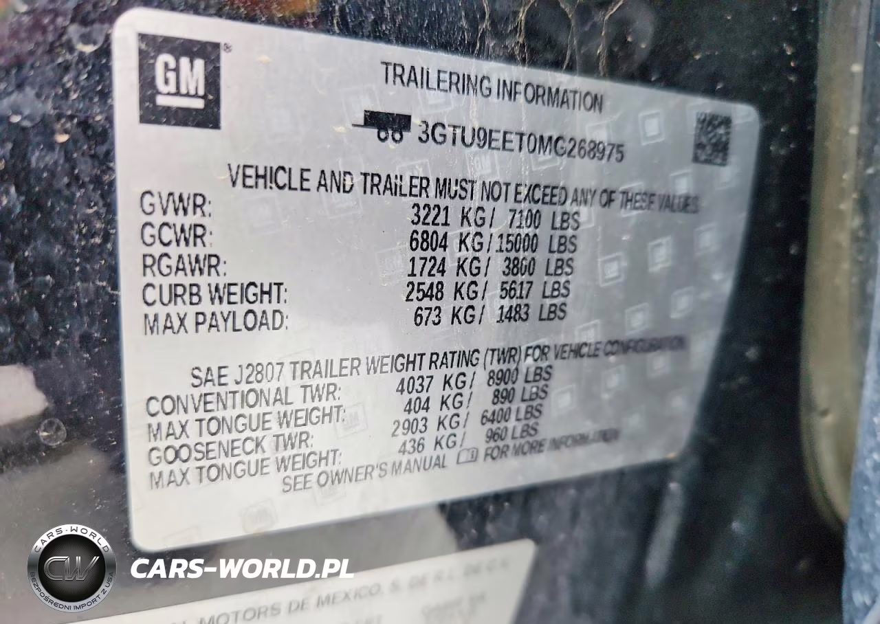 2021 GMC Sierra K1500 At4 VIN:3GTU9EET0MG268975 - 12