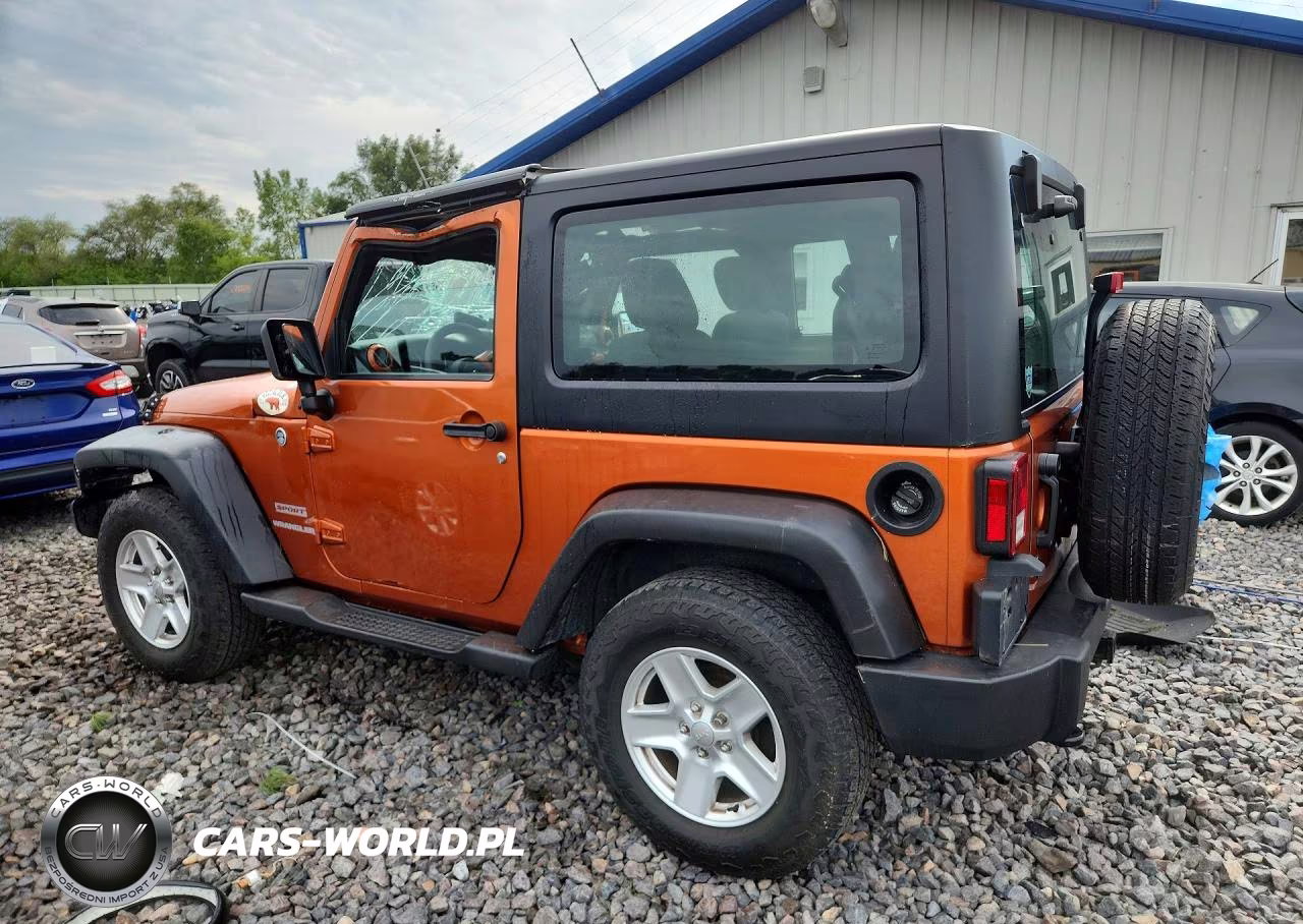 2011 Jeep Wrangler Sport VIN:1J4GA2D10BL625925 - 2