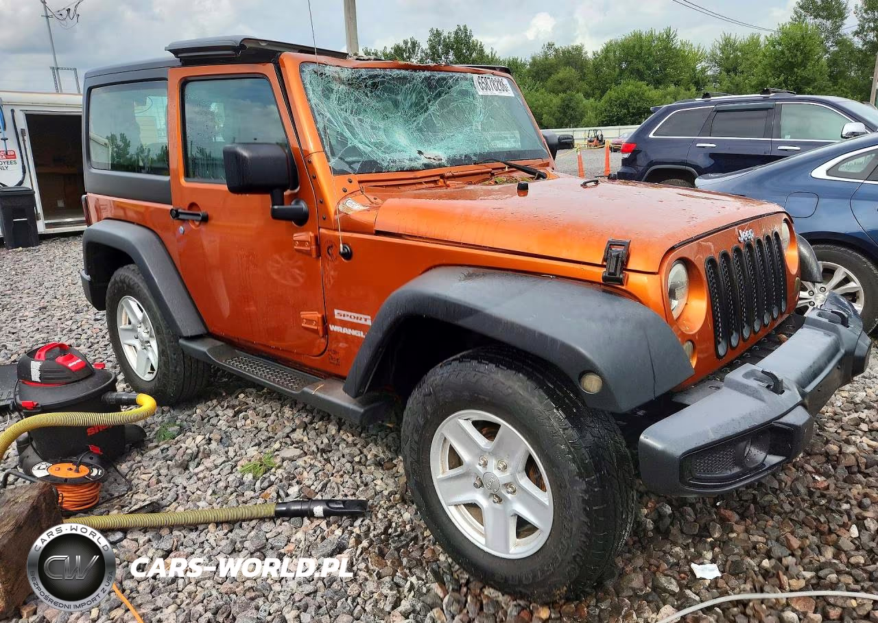 2011 Jeep Wrangler Sport VIN:1J4GA2D10BL625925 - 4