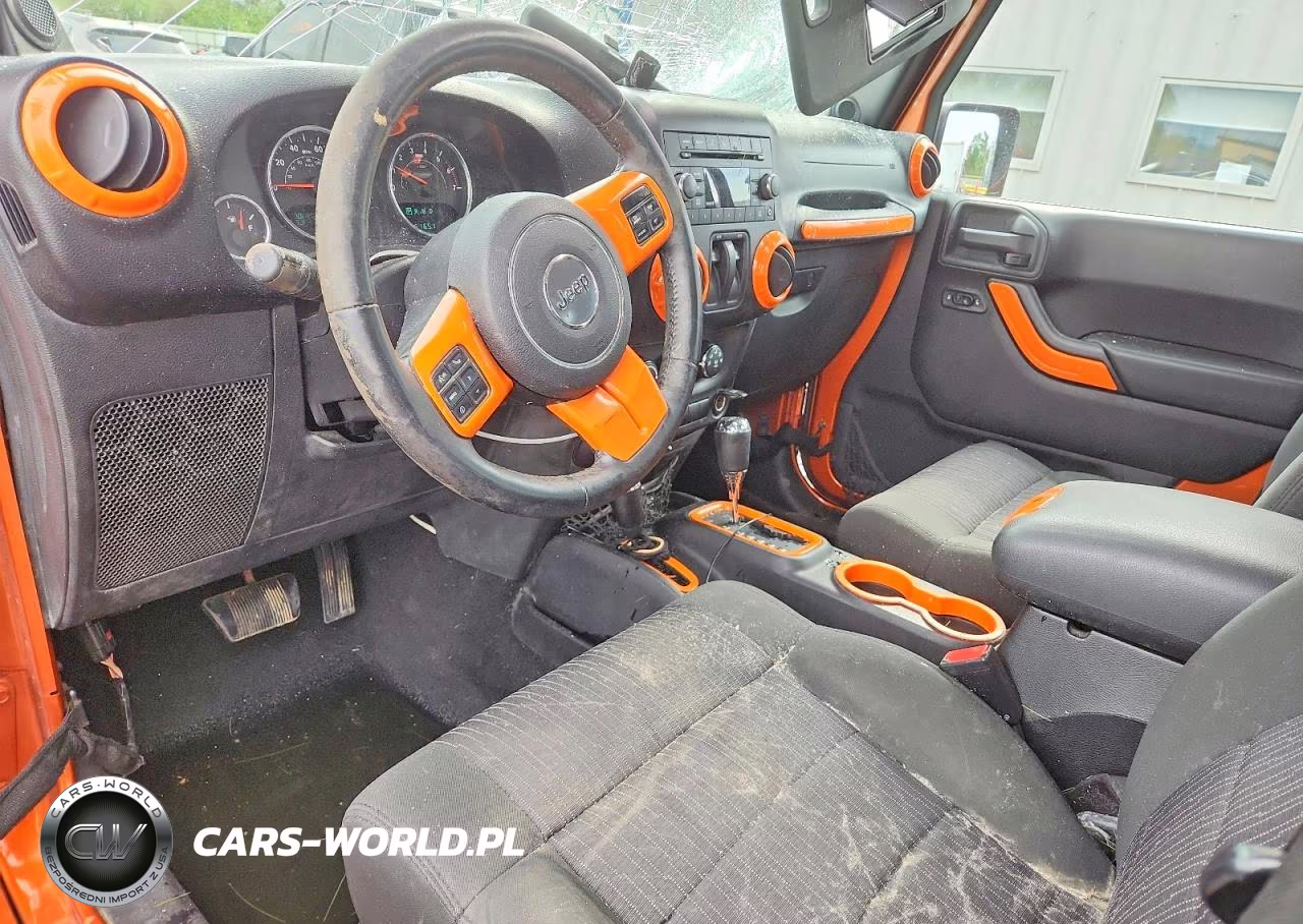 2011 Jeep Wrangler Sport VIN:1J4GA2D10BL625925 - 8