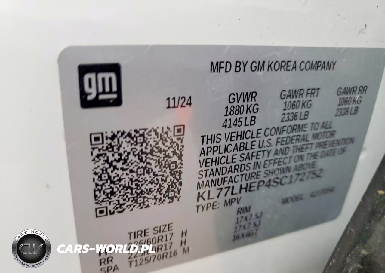 2025 Chevrolet Trax 1Lt VIN:KL77LHEP4SC172752 - 13