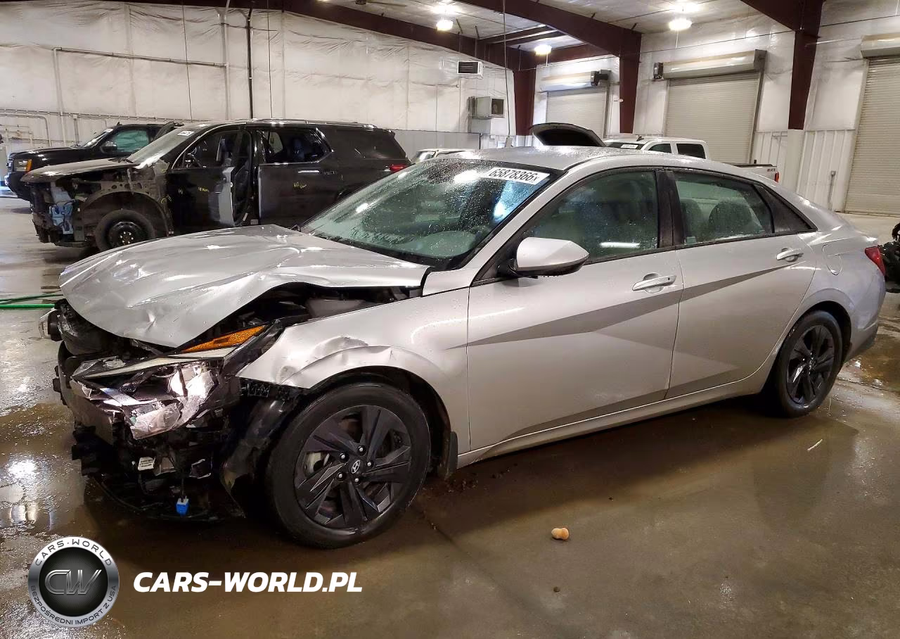 2022 Hyundai Elantra Sel VIN:5NPLM4AGXNH053612 - 1