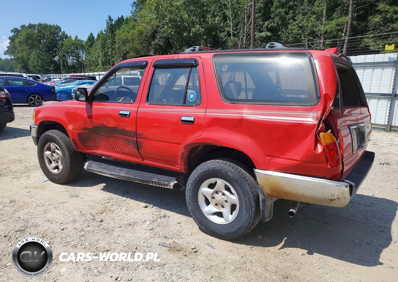 1995 Toyota 4Runner Vn29 Sr5 VIN:JT3VN29V4S0038629 - 2