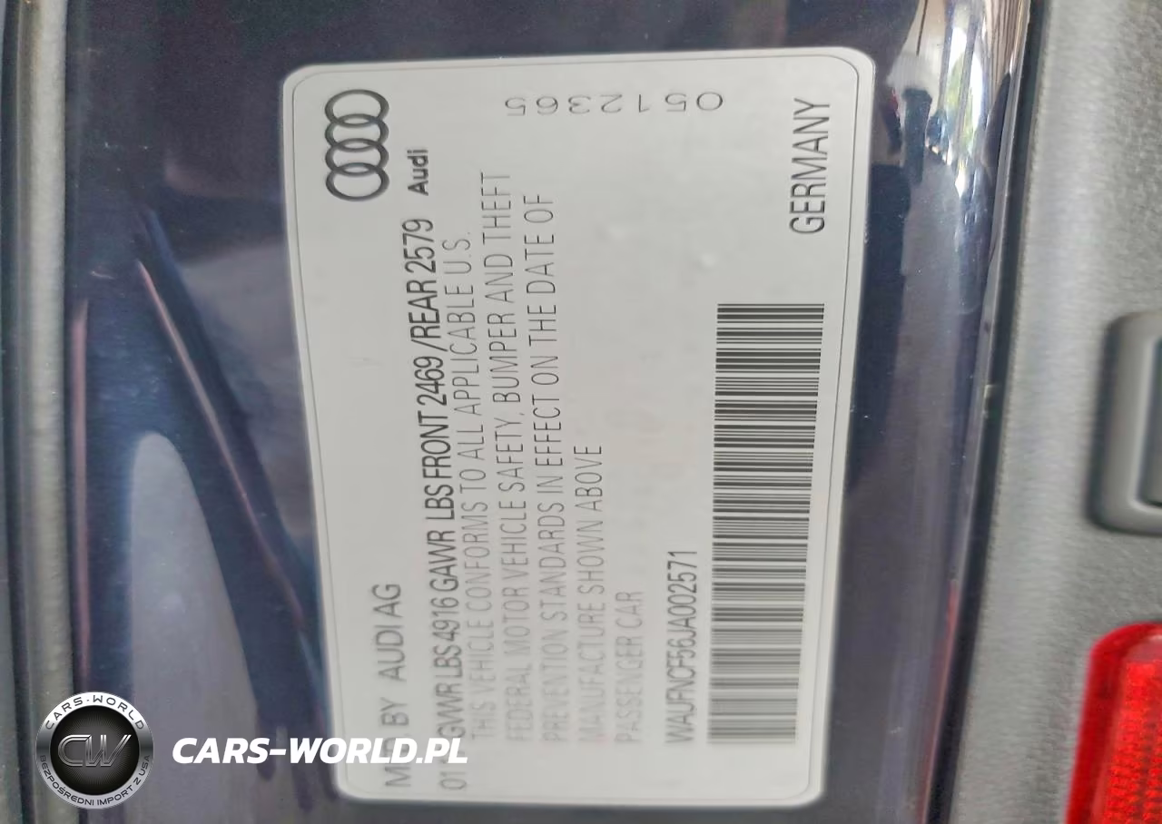 2018 Audi A5 Prestige S-Line VIN:WAUFNCF56JA002571 - 12