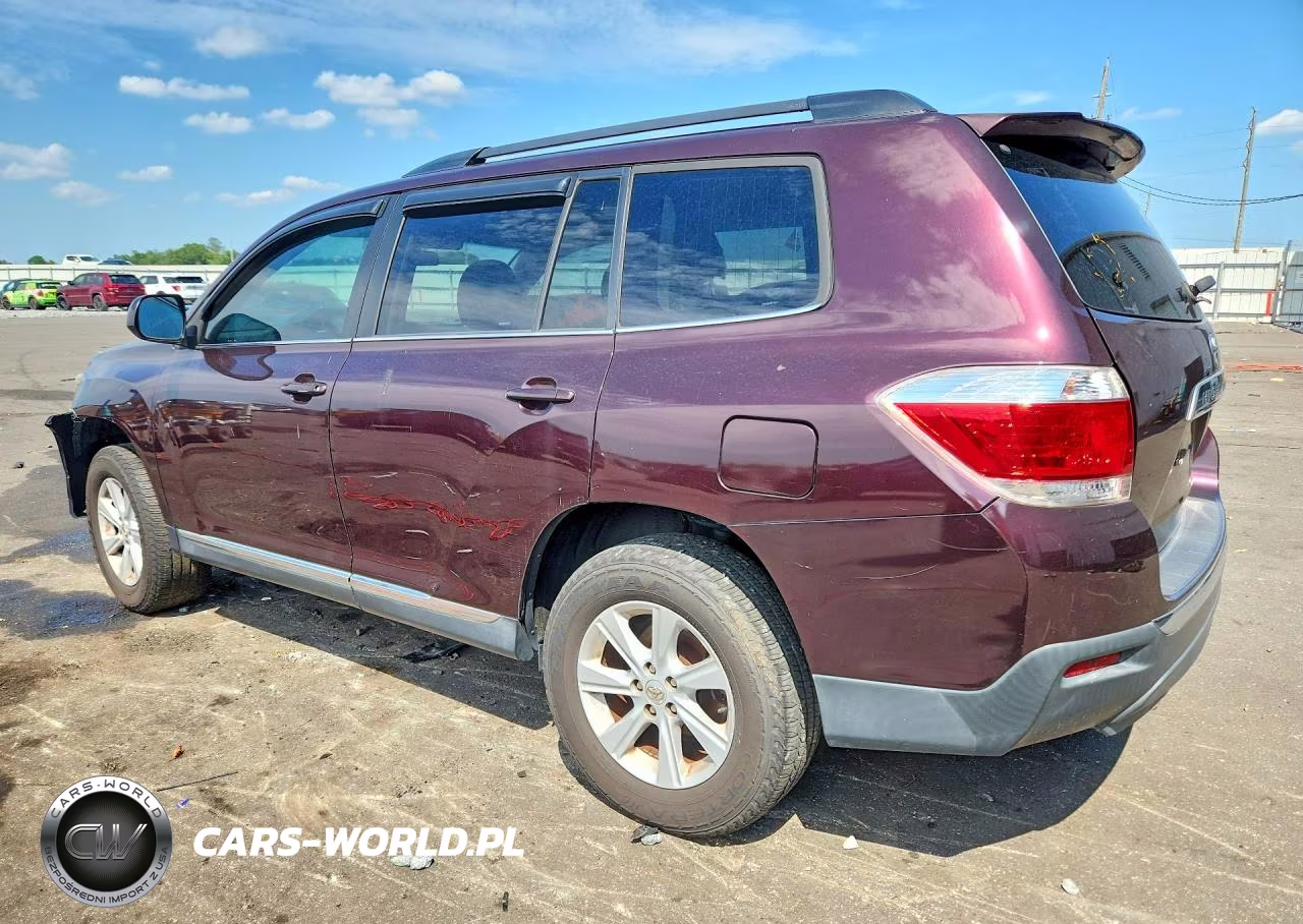 2013 Toyota Highlander Plus VIN:5TDZK3EH9DS132274 - 2