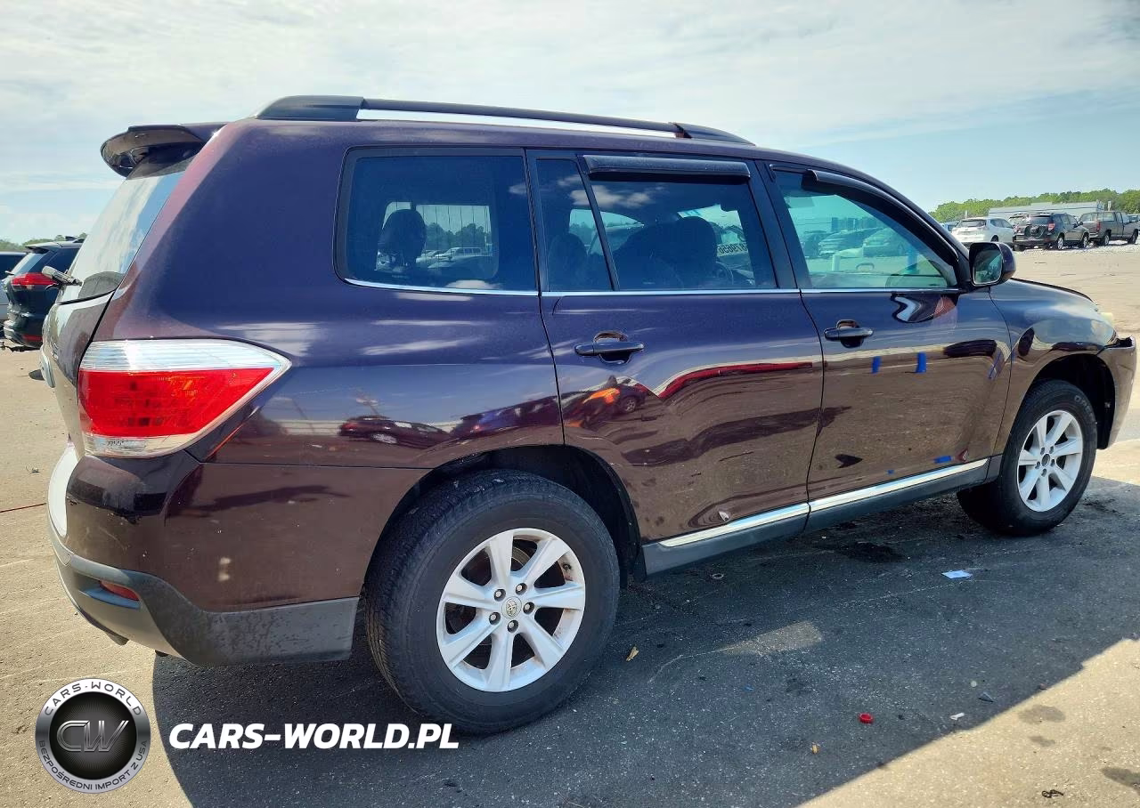 2013 Toyota Highlander Plus VIN:5TDZK3EH9DS132274 - 3