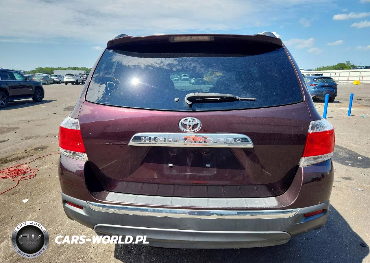 2013 Toyota Highlander Plus VIN:5TDZK3EH9DS132274 - 6