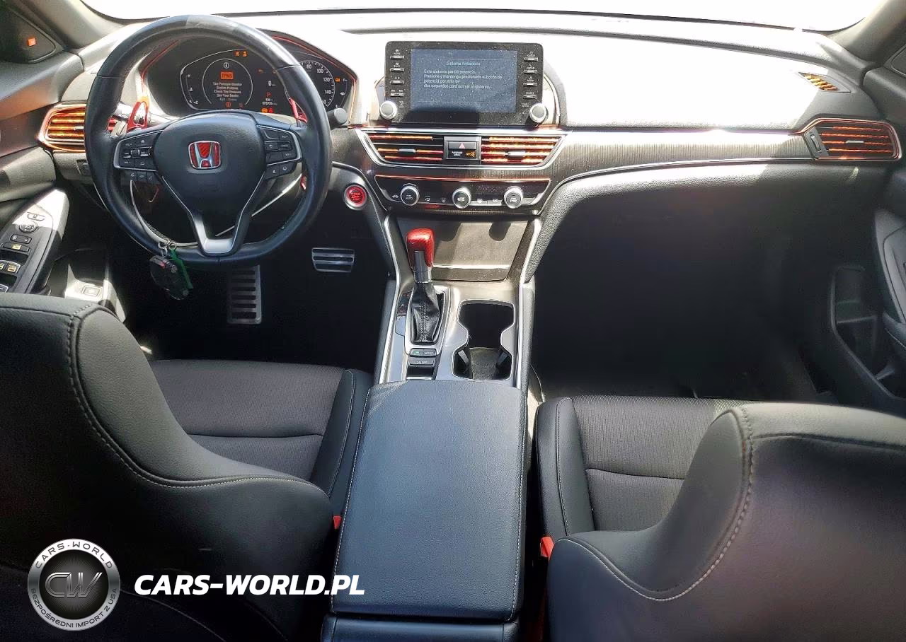 2022 Honda Accord Sport VIN:1HGCV1F35NA122569 - 8