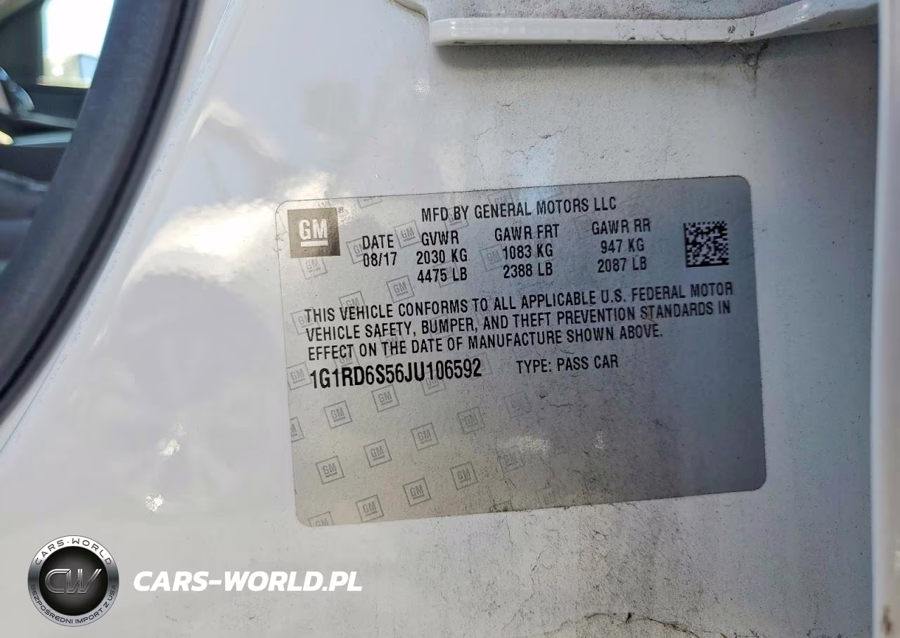 2018 Chevrolet Volt Premier VIN:1G1RD6S56JU106592 - 12
