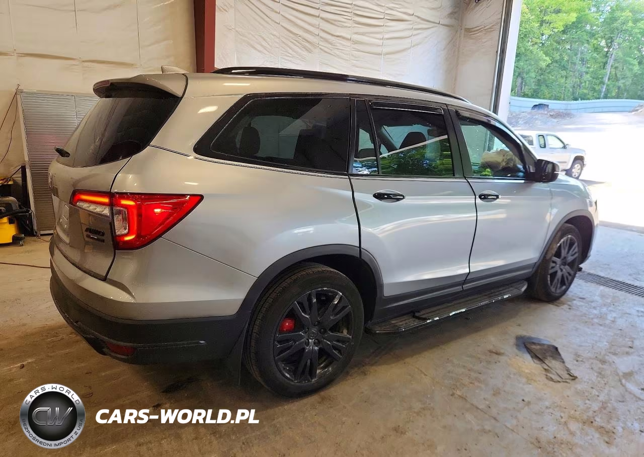 2022 Honda Pilot Se VIN:5FNYF6H21NB052708 - 3