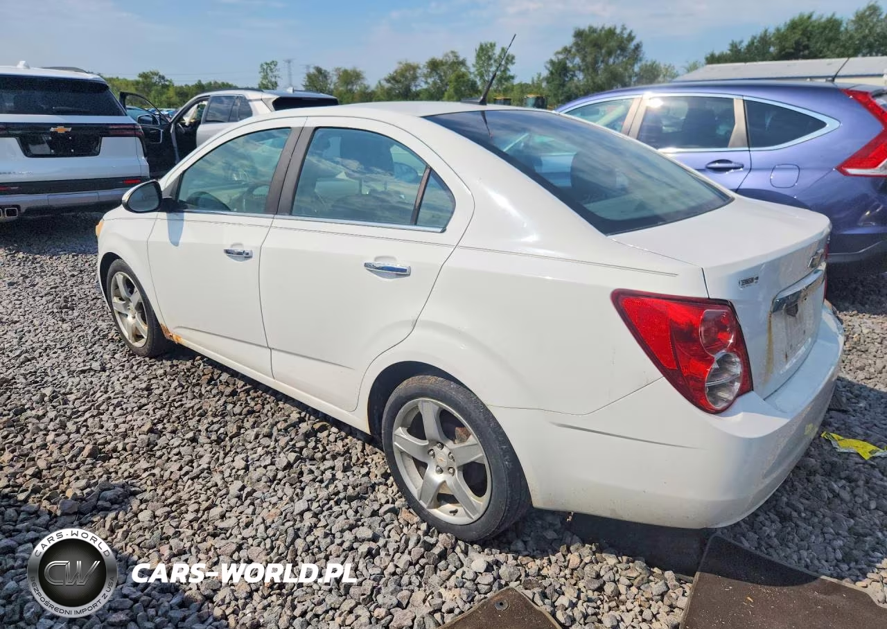 2012 Chevrolet Sonic Ltz VIN:1G1JF5SB1C4101021 - 2