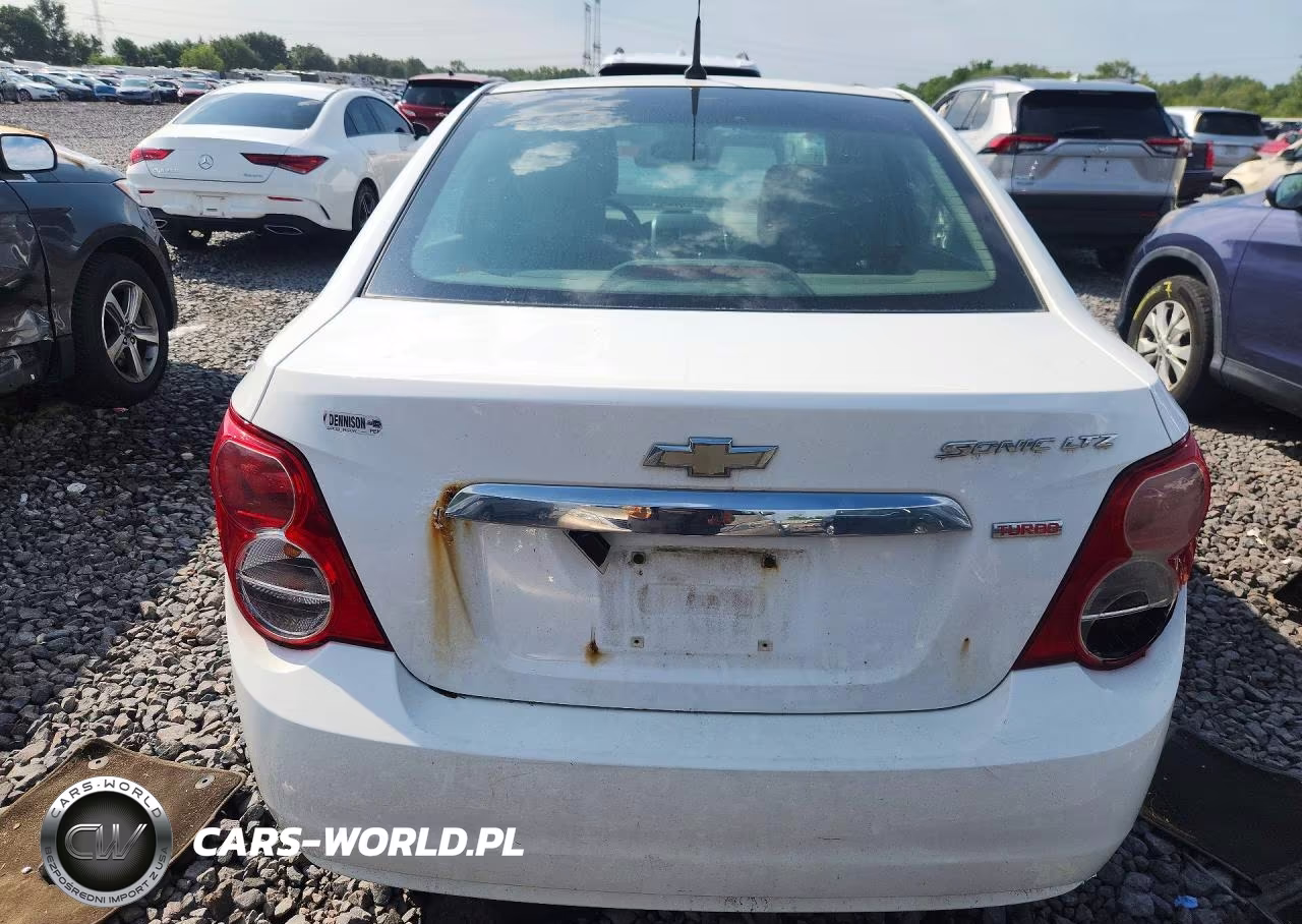 2012 Chevrolet Sonic Ltz VIN:1G1JF5SB1C4101021 - 6