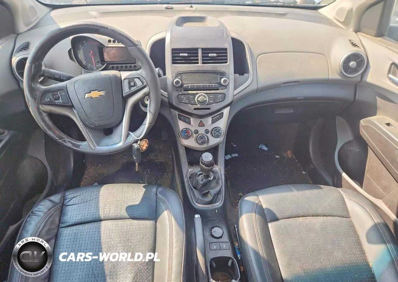2012 Chevrolet Sonic Ltz VIN:1G1JF5SB1C4101021 - 8
