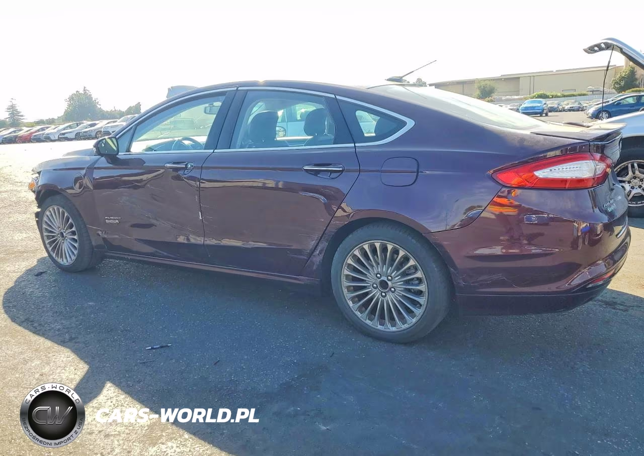 2013 Ford Fusion Titanium Phev VIN:3FA6P0SUXDR242490 - 2