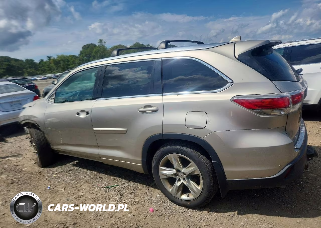 2014 Toyota Highlander Limited VIN:5TDDKRFH1ES047152 - 2