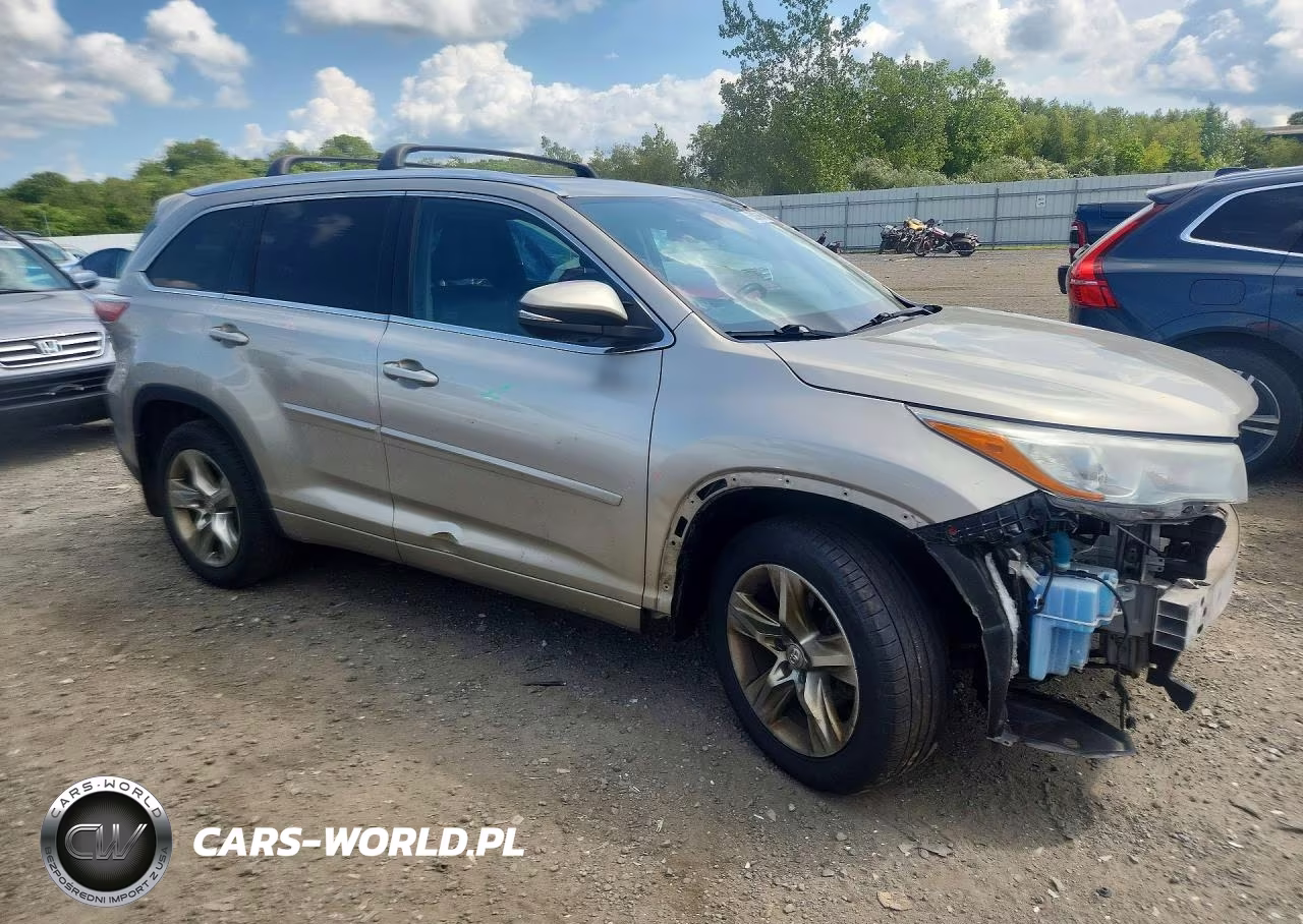 2014 Toyota Highlander Limited VIN:5TDDKRFH1ES047152 - 4