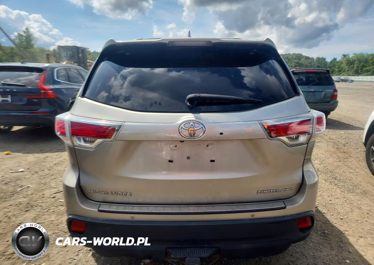 2014 Toyota Highlander Limited VIN:5TDDKRFH1ES047152 - 6